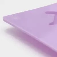 Форма для конфет и шоколада новогодняя Доляна &laquo;Ёлочки - иголочки&raquo;, силикон, 30&times;17.3&times;1.3 см, 15 ячеек, сиреневая