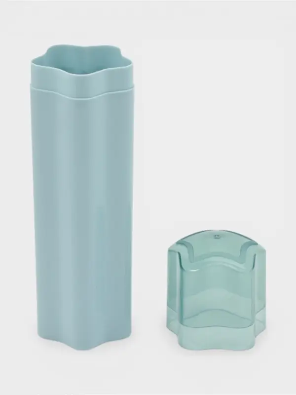 Футляр для зубной щётки и пасты Доляна &laquo;Звезда&raquo;, 20.5&times;5.5 см, голубой