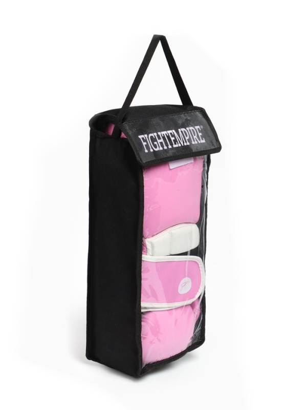 Боксерские перчатки FIGHT EMPIRE, ROSY, розовые, размер 12 oz
