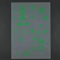 Наклейки интерьерные &laquo;Новый год&raquo;, со светящимся слоем, 35&times;50 см, 2 листа