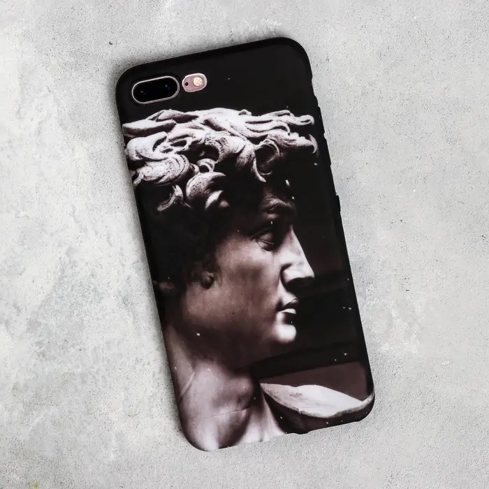 Чехол на телефон iPhone 7/8 plus «Давид», 7.7×15.8 см