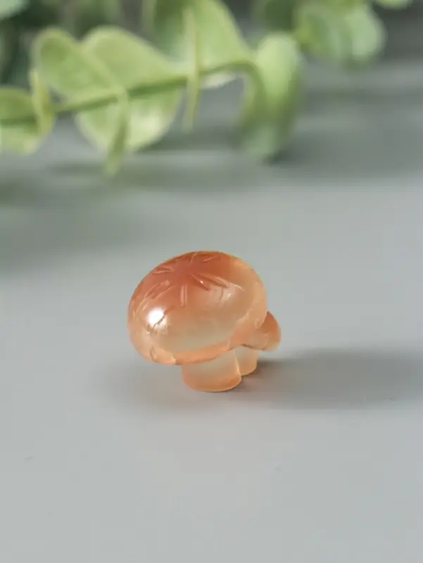 Сувенир эпоксидная смола флюоресцентный Сувенир эпоксидная смола флюоресцентный "Грибочки" набор 9 шт 1х2,4 см