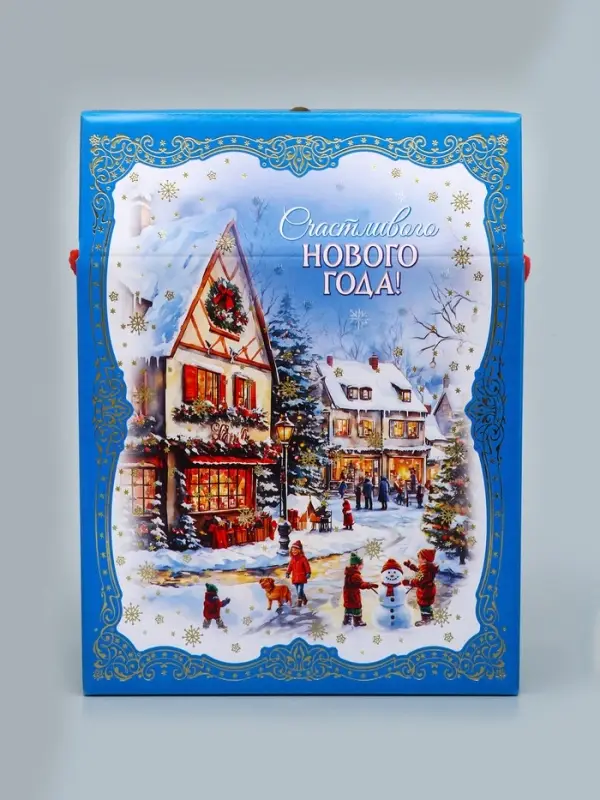 Коробка подарочная новогодняя, 20×10×26.5 см Коробка подарочная новогодняя, 20×10×26.5 см
