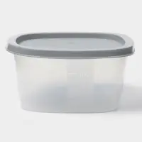 Набор пищевых контейнеров SparkPlast BioFresh, 4 шт.: 230 мл, 500 мл, 900 мл, 1.55 л, пластик, крышка МИКС