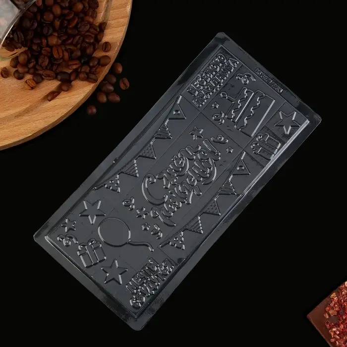 Форма для шоколада «С Днём Рождения», 22×11 см