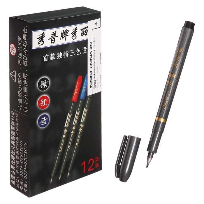 Маркер профессиональный линер черный, S Маркер профессиональный линер черный, S