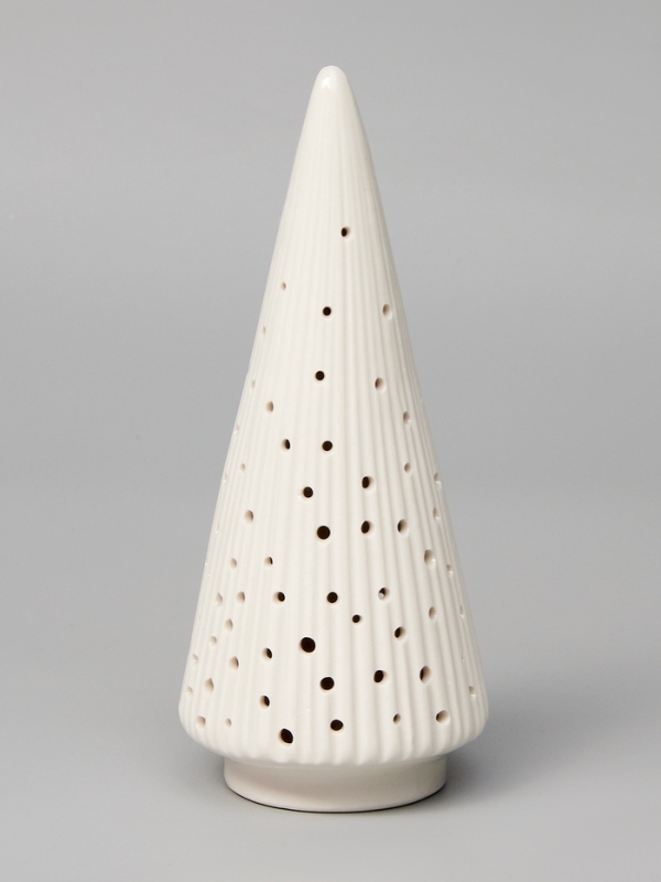 Светодиодная фигура  Светодиодная фигура "Елочка" 18.8х8.2х8.2, 1 LED, LR44x3(в компл.), Т/БЕЛЫЙ