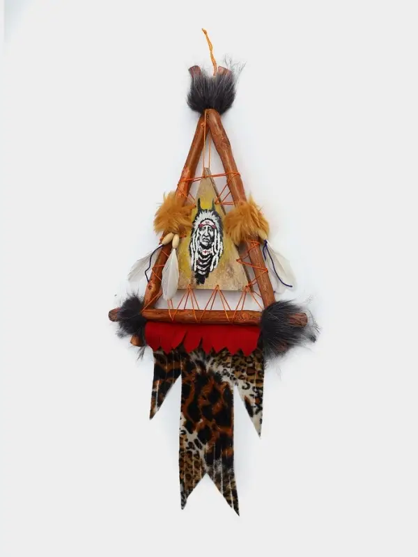 Панно &laquo;Вождь&raquo;, 30&times;3&times;60 см