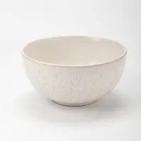 Салатник &laquo;Колос&raquo;, 15.5&times;7 см, фарфор, молочный