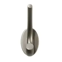 Крючок мебельный CAPPIO USUAL, двухрожковый, цвет графит