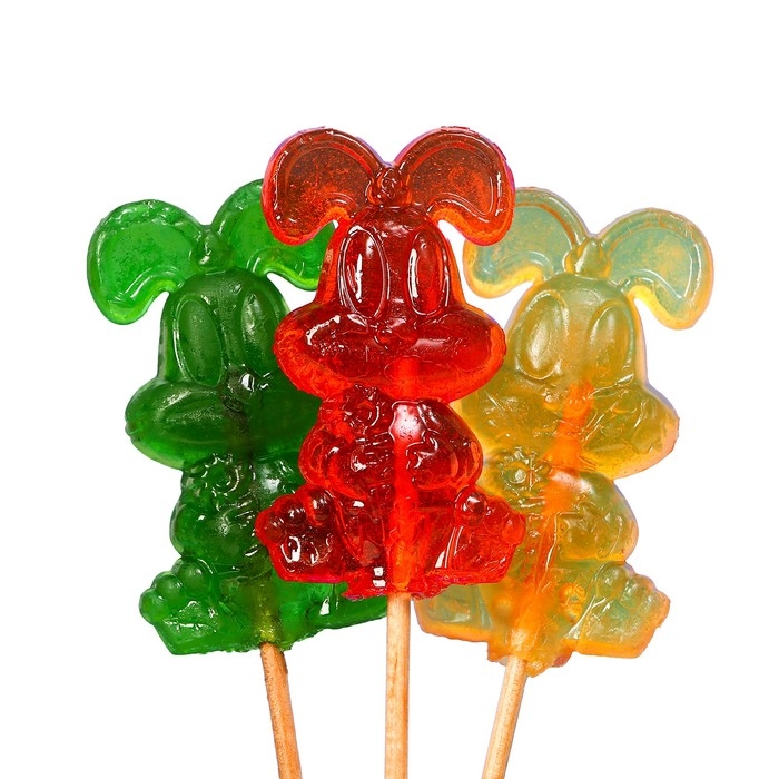 Карамель леденцовая &ldquo;Заяц&rdquo; ассорти, 80 г