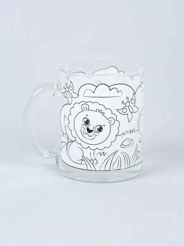 Кружка для росписи "Африка" (краска в наборе)