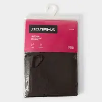 Штора для ванны Доляна &laquo;Шоколад&raquo;, 180&times;180 см, полиэстер