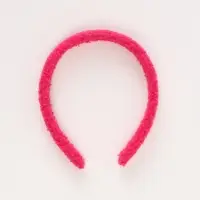 Ободок для волос плюшевый, цвет розовый, Винкс