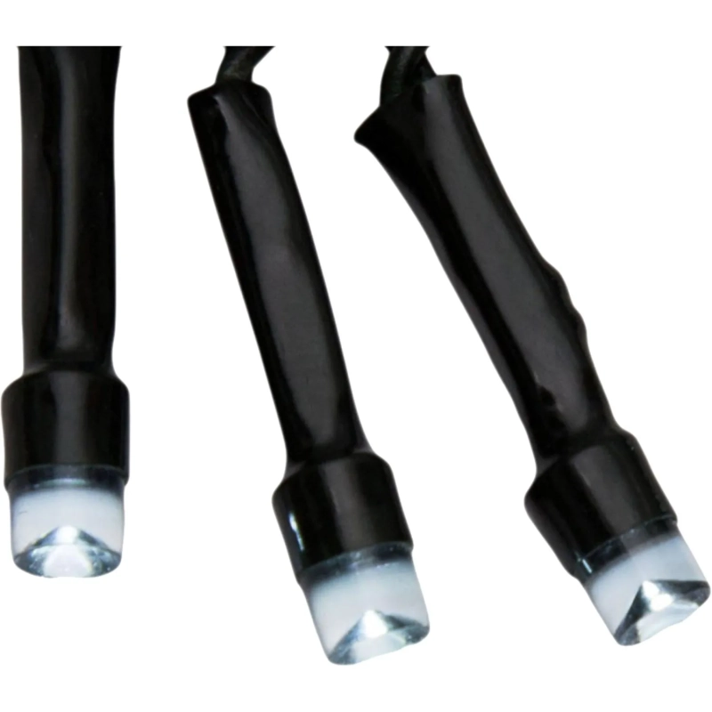 Гирлянда светодиодная Твинкл Лайт 10 м, тем-зел ПВХ,80 LED,белый 303-045