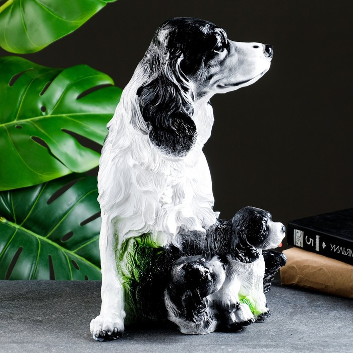 Копилка Копилка "Кокер с щенками" 30х20х25см