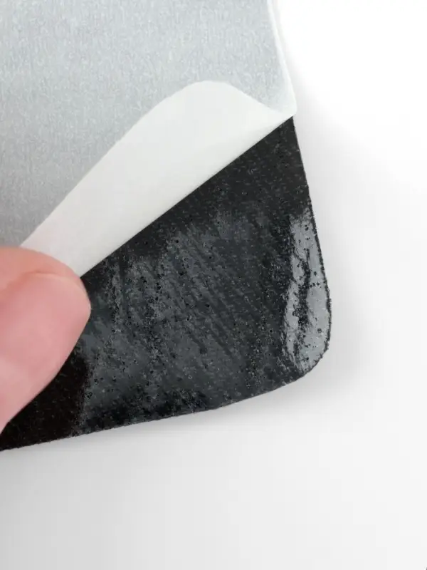 Заплатки для одежды, 5.5&times;5.5 см, клеевые, 2 шт., чёрные