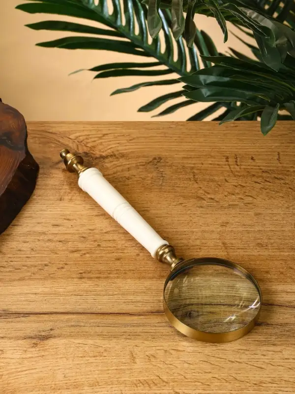 Лупа «Мориарти», 7×7×24 см, латунь, смола Лупа «Мориарти», 7×7×24 см, латунь, смола