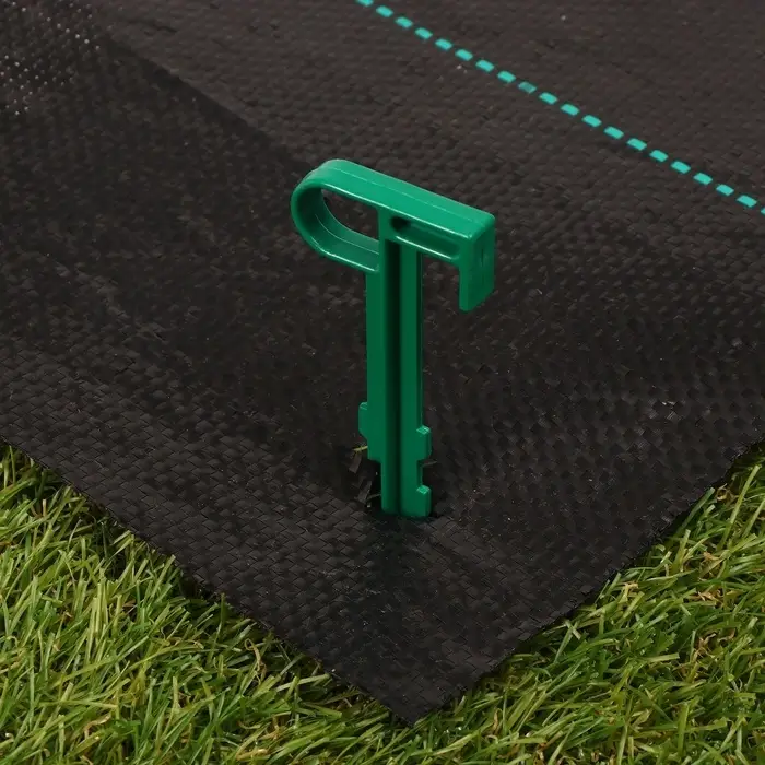 Набор колышков для зажима укрывного материала, h=14 см, набор 10 шт., Greengo