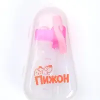 Набор для вскармливания &laquo;Пижон&raquo;, в пластиковом контейнере, бутылочка 60 мл, розовый