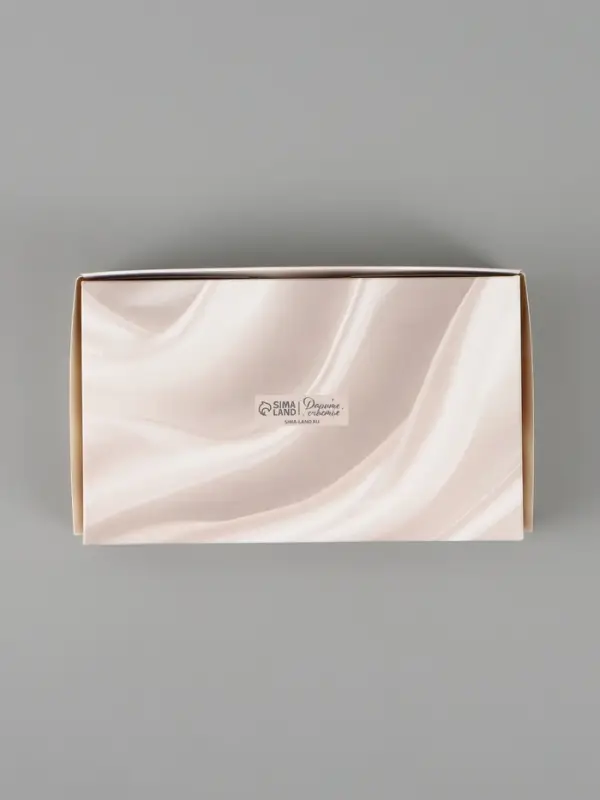 Коробка подарочная с окном &laquo;Лепестки&raquo;, 20&times;12&times;4 см, самосборная