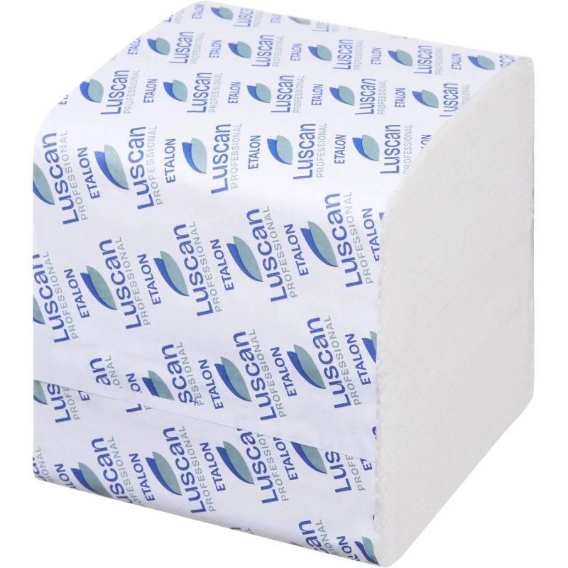 Бумага туалетная д/дисп Luscan Professional 2сл белая цел 250л 15пач/уп