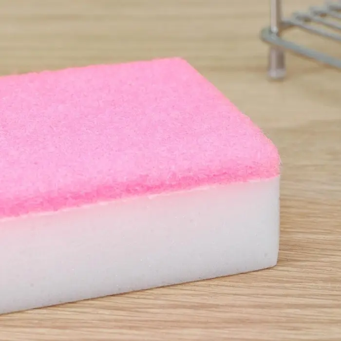Губка меламиновая для удаления пятен, с абразивным слоем, 11×7×3 см, МИКС Губка меламиновая для удаления пятен, с абразивным слоем, 11×7×3 см, МИКС