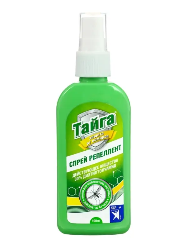 Спрей репеллентный от комаров &laquo;Тайга Дэта&raquo;, 100 мл