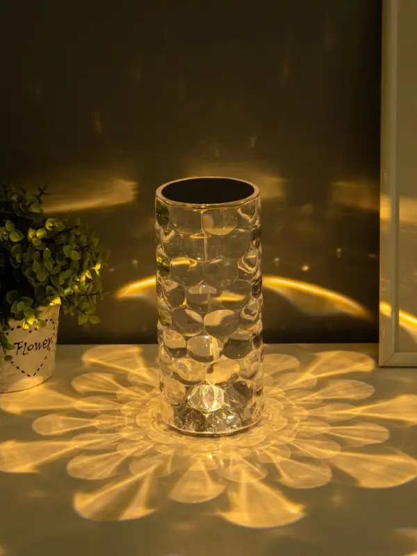 Светильник с сенсорным диммированием Crystal Water Drop 2LED, 19x9x9 см Светильник с сенсорным диммированием Crystal Water Drop 2LED, 19x9x9 см