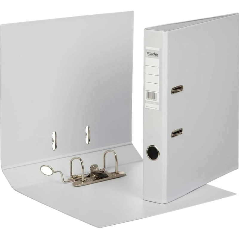 Папка-регистратор Strong Line  50мм, серый, ПБП2, карм.кор