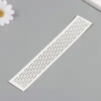Переводная тату на тело чёрная «Браслет. Стиль. Замощение», 20×3 см