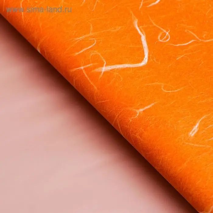 Плёнка матовая Плёнка матовая "Звёздная ночь" Оранжевый, 0,58 х 0,58 м