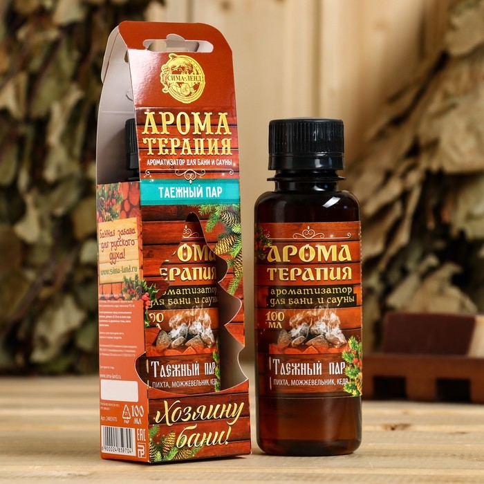 Ароматизатор в подарочной упаковке Ароматизатор в подарочной упаковке "Хозяину бани"