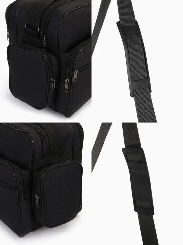 Сумка деловая мужская, чёрная