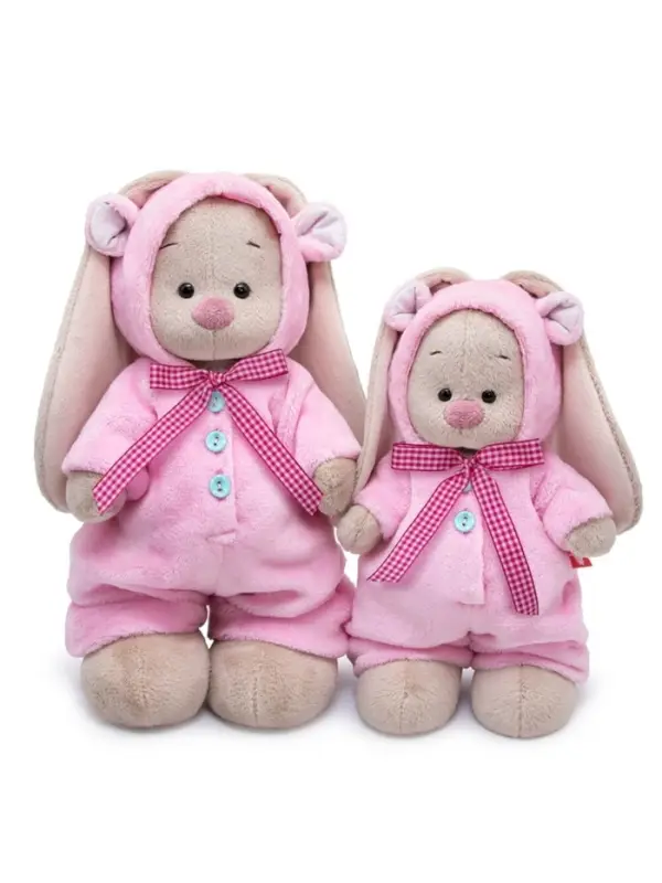 Мягкая игрушка &laquo;Зайка Ми в меховом комбинезоне&raquo;, 25 см