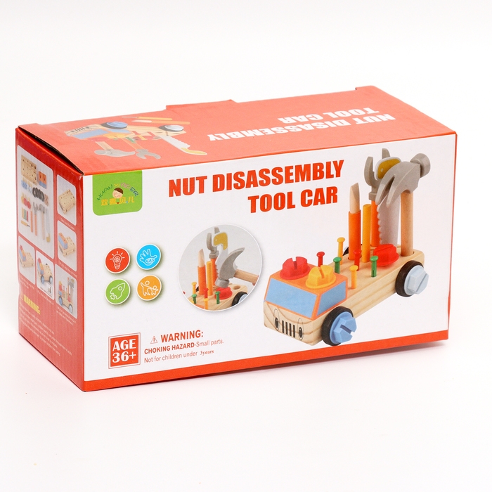 Конструктор «Машинка» 13,5 × 18 × 14 см Конструктор «Машинка» 13,5 × 18 × 14 см