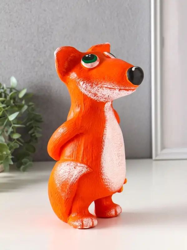 Копилка для денег «Хитрый лис», гипс, 25×13.5×13.5 см Копилка для денег «Хитрый лис», гипс, 25×13.5×13.5 см