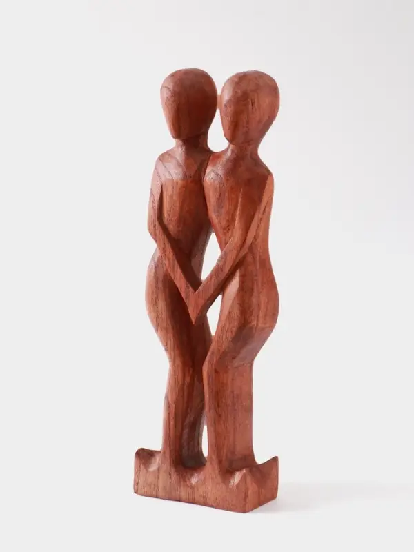 Сувенир &laquo;Пара Танец&raquo;, 30&times;12&times;4.5 см, дерево, коричневый