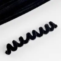 Синельная проволока, набор 50 шт., чёрная, 30 см