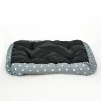 Лежанка для животных &laquo;Звезды&raquo;, 60&times;45&times;15 см, серая