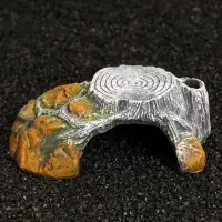 Укрытие для террариума под дерево, 18&times;9.5&times;6 см