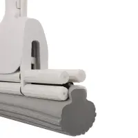 VETTA Швабра с отжимом, 129x28 см, металл, поливинилацетат, пластик