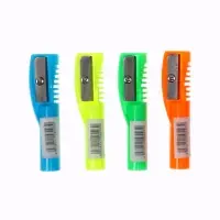 Набор точилок, 5 штук, колпачок на карандаш, МИКС