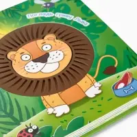 Тактильная книжка "Дружный зоопарк", Синий трактор Тактильная книжка "Дружный зоопарк", Синий трактор