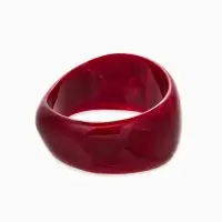 Браслет манжет акрил "Тренд", цвет бордово-малиновый