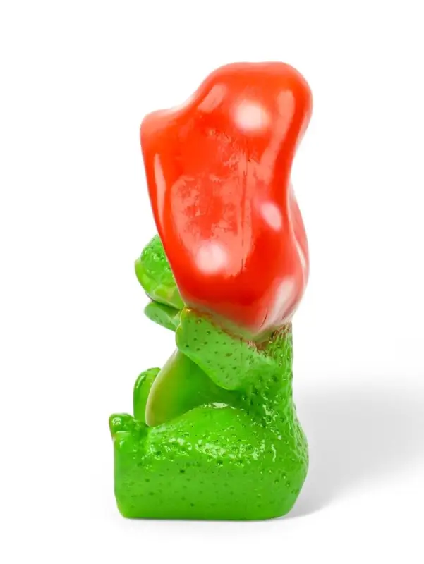 Садовая фигура из гипса &laquo;Лягушка улыбка под мухомором&raquo;, 27.5&times;12&times;23.5 см