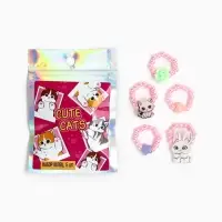 Кольца детские с бусинами &laquo;Милые котики&raquo;, 1.5 см