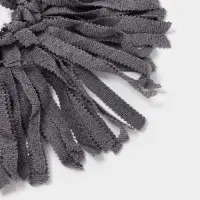 Насадка для швабры с отжимом - центрифугой, кольцо 16 см, серая