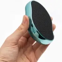 Стеклянная нано-пилка для пяток, 9.5&times;5.5&times;3.3 см, голубая