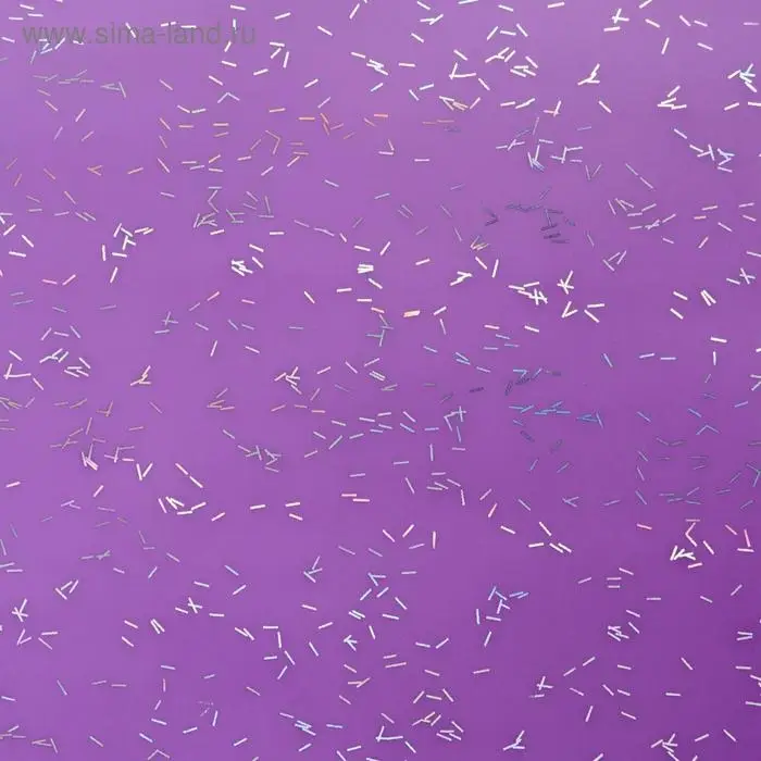 Пленка для цветов &laquo;Звездная ночь&raquo;, светло фиолетовый, 0.57&times;5 м &plusmn;5% см